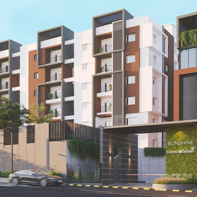 3 bhk apartment bowrampet for sale