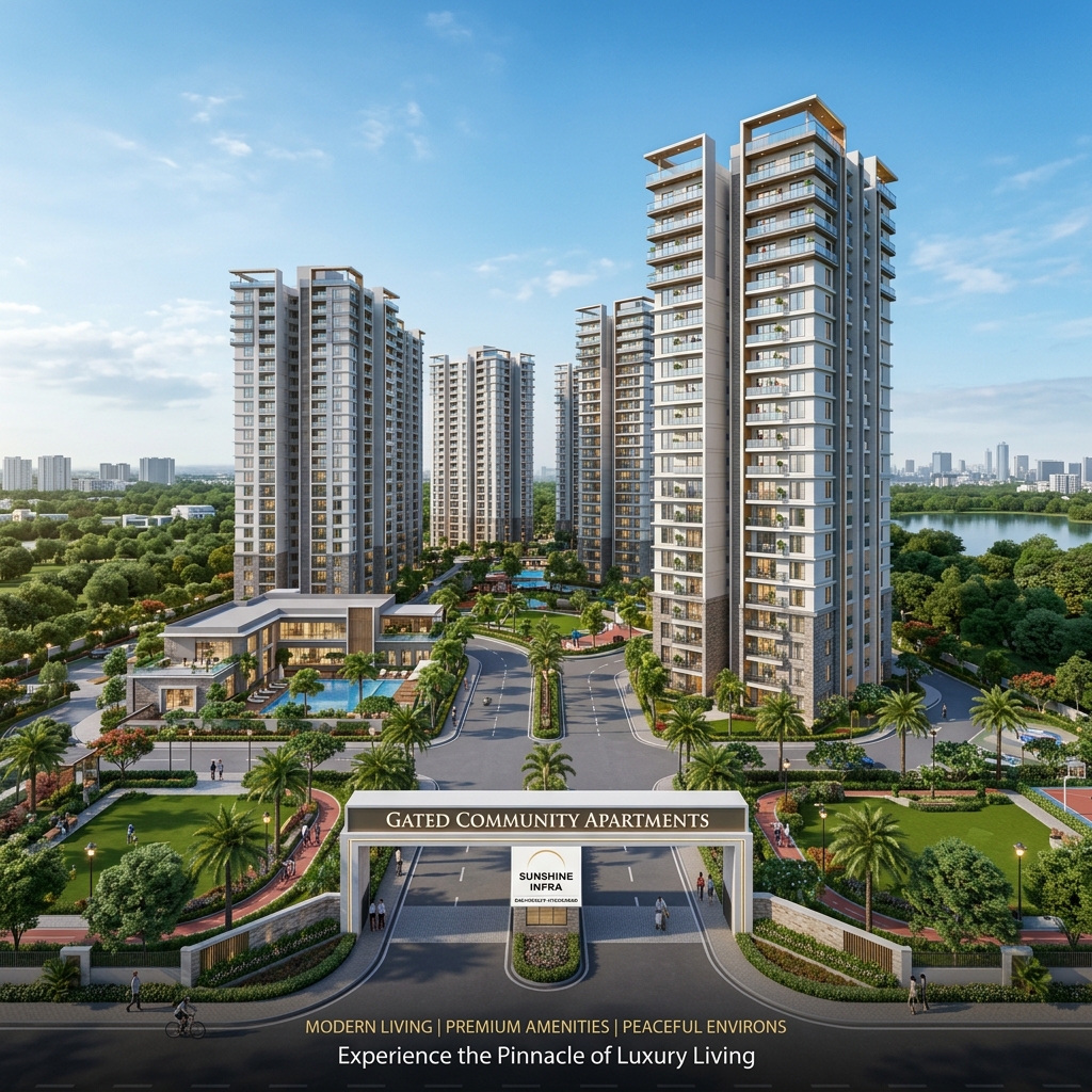 Gated Community Apartments Near Bachupally